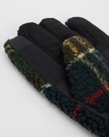 Field Tartan Fleece Gloves 