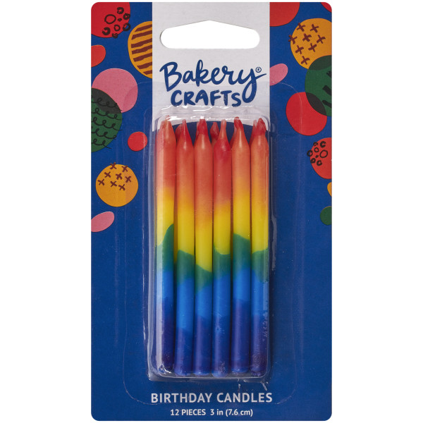 Rainbow Ombre Specialty Candles