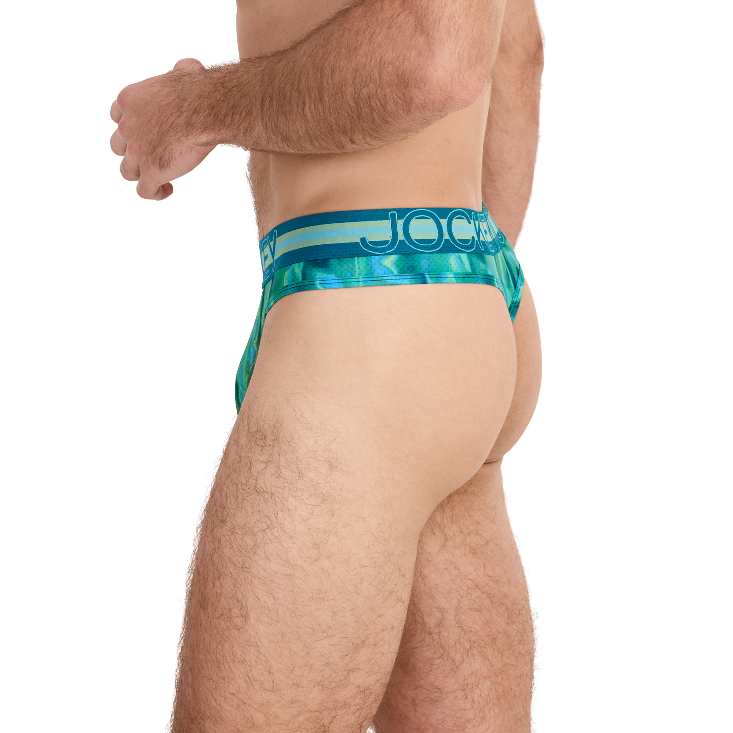 Jockey Sport Men's Stability Pouch Microfiber Thong - Picture 24 of 58