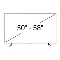 50" to 58" TVs