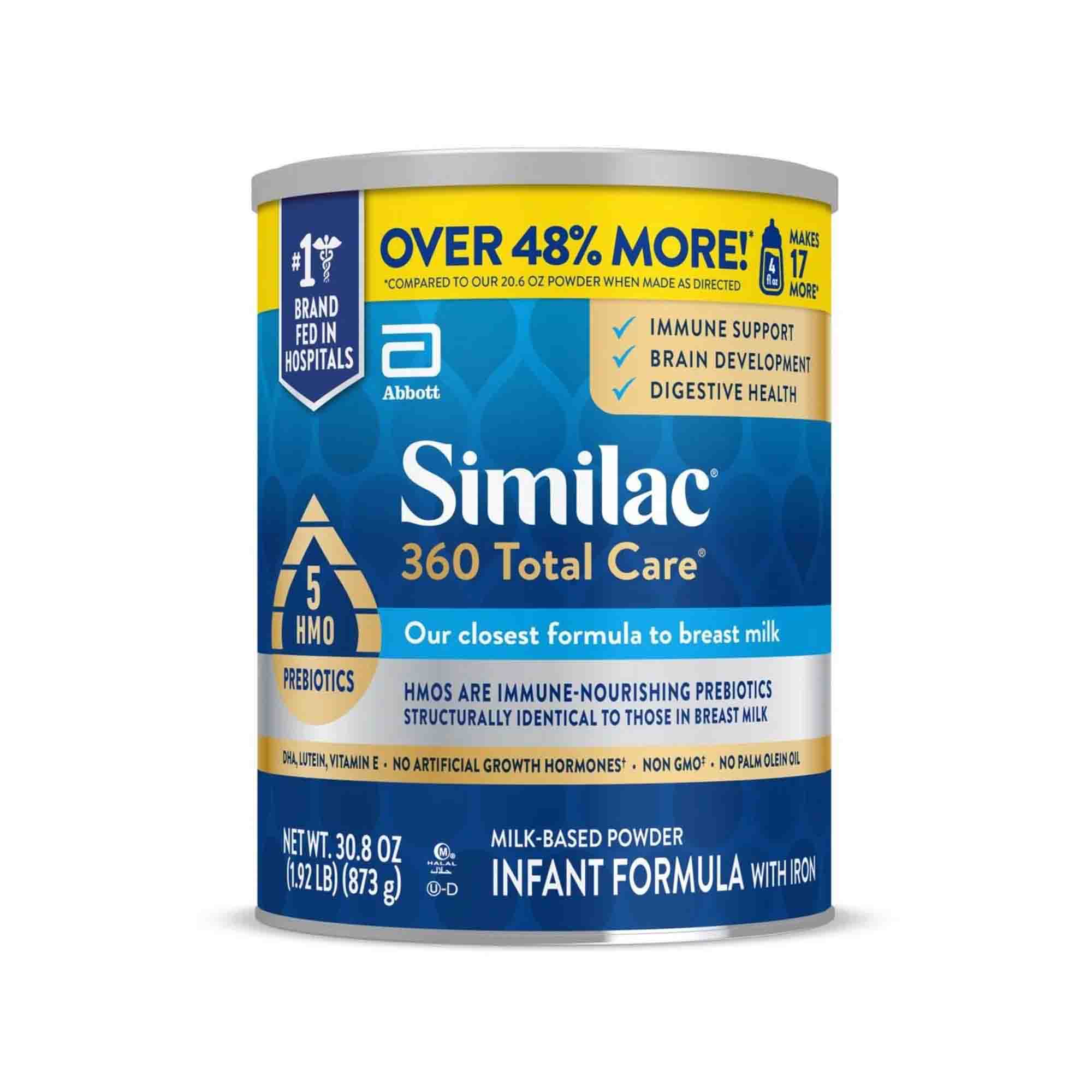 Similac® 360 Total Care® Milk-Based Powder Infant Formula