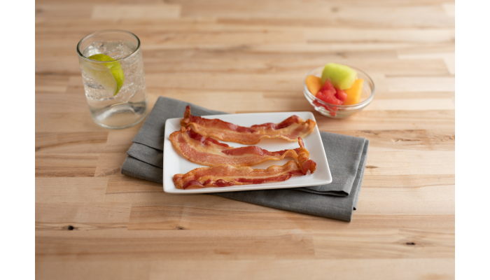 Wright® Brand Naturally Smoked Thick Sliced Bacon, Flat-Pack®, 10-14 Slices per Pound, Frozen_image_1
