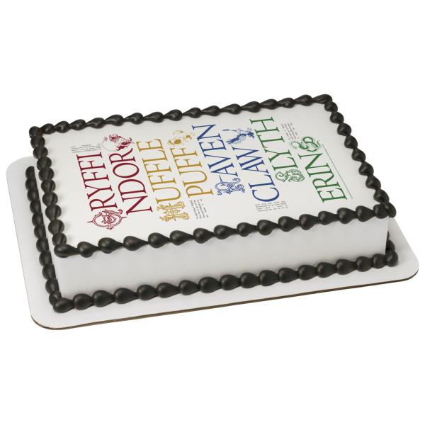 HARRY POTTER™ Which House Are You? PhotoCake® Edible Image®