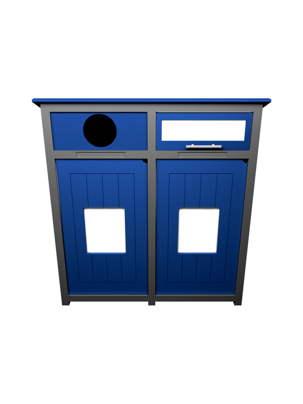 AURA – Double – Unit – Circle-Lift – Blue-Grey