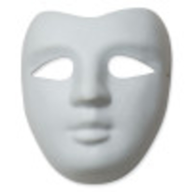 Paperboard Mask, V-Shaped Mask, 8-1/2" x 7", 1 Piece