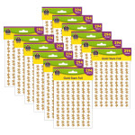 Teacher Created Resources&reg; Gold Stars Foil Stickers, 294 Per Pack, 12 Packs TCR1276-12