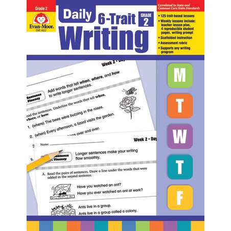 Daily 6-Trait Writing, Grade 2