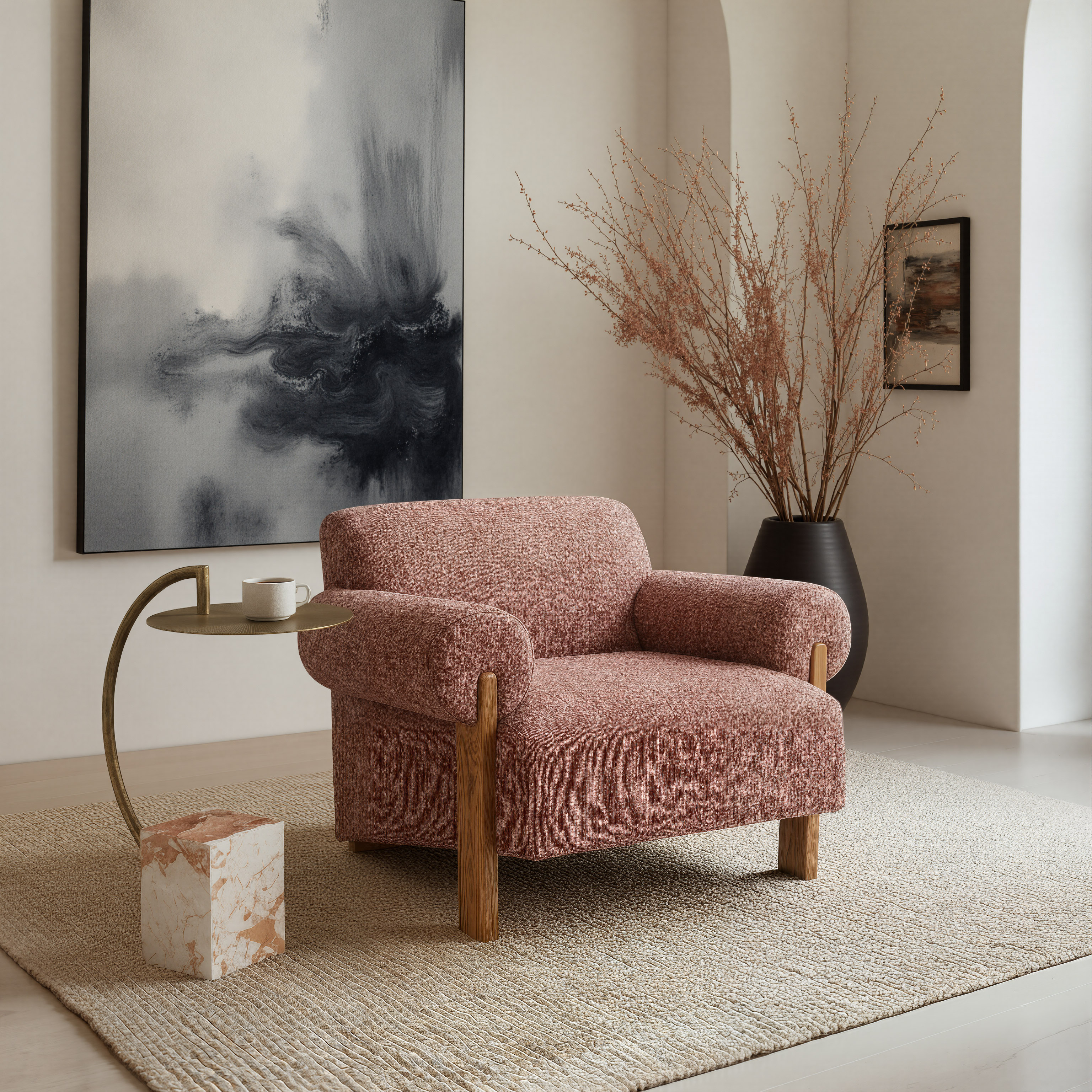Verity Accent Chair Copper product image