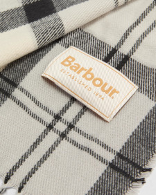 Dover Beanie & Hailes Scarf Gift Set Monochrome Tartan