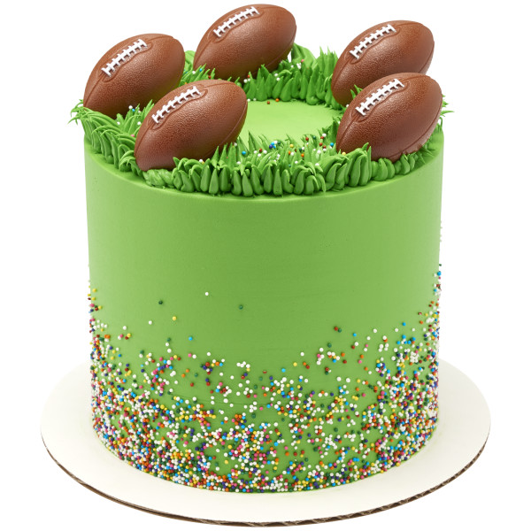 3D Football Cupcake Rings