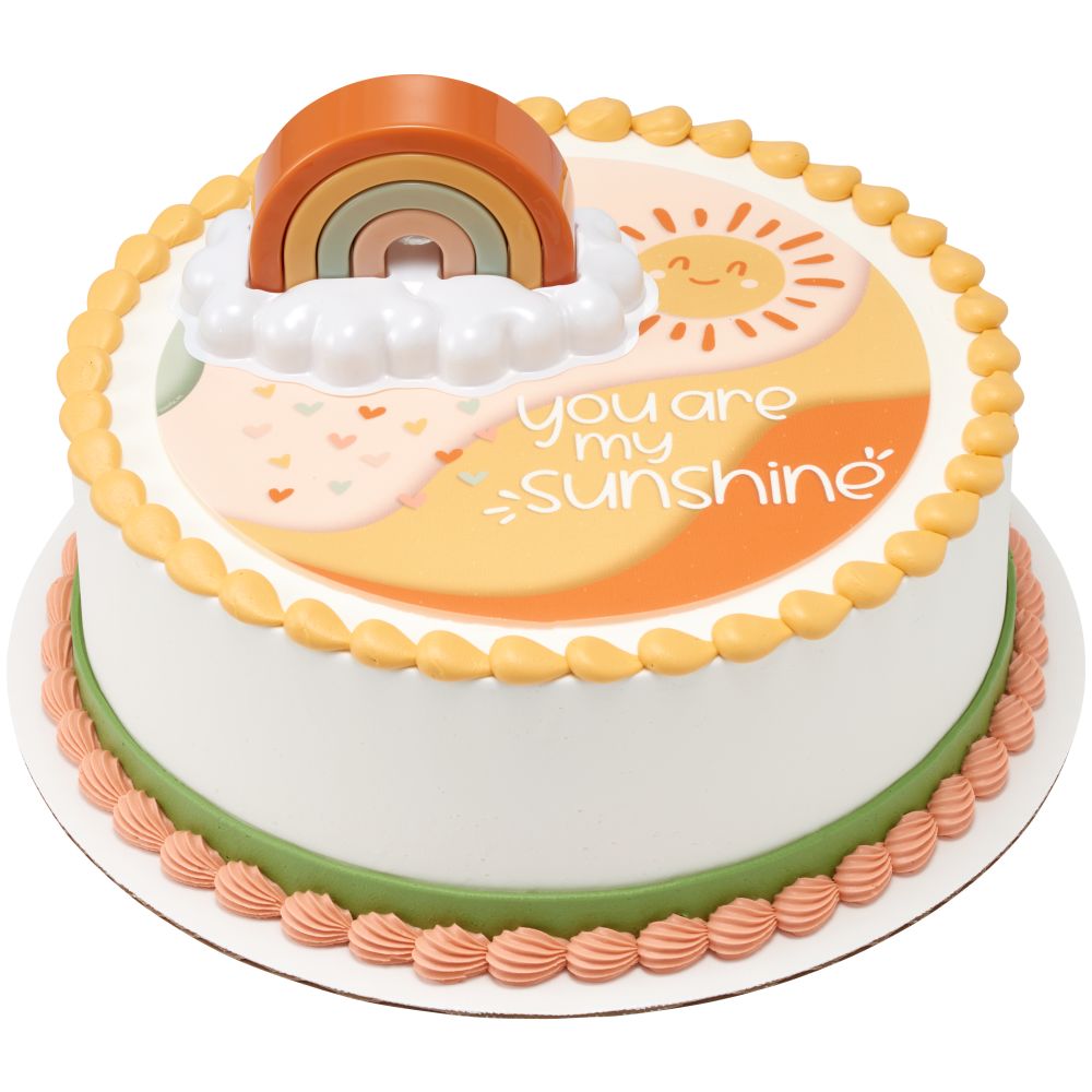 Image Cake Boho Rainbow