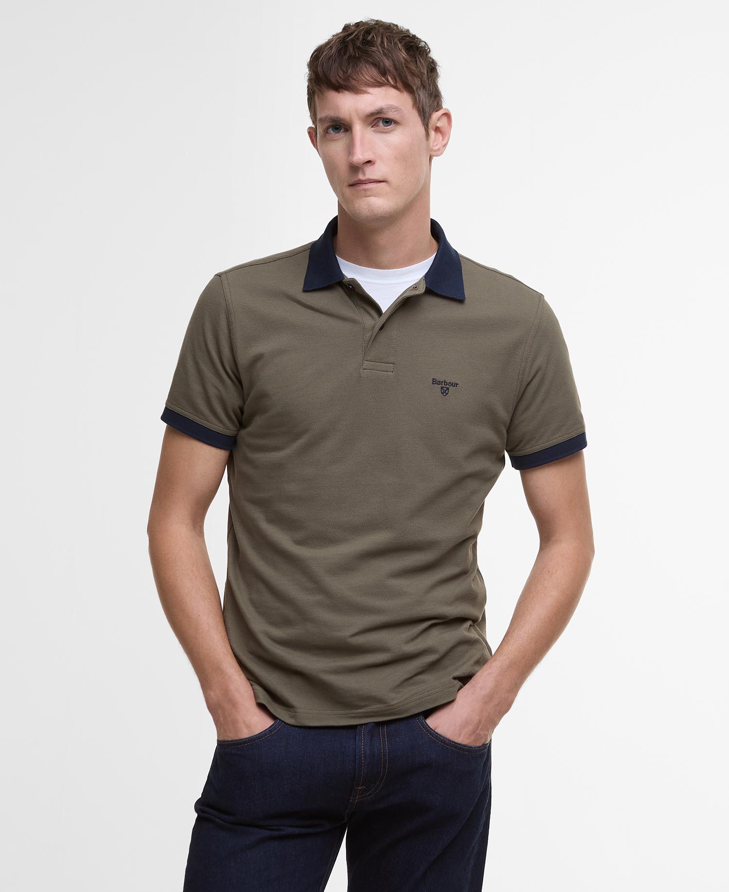 Lynmouth Tipped Polo Shirt image number 0