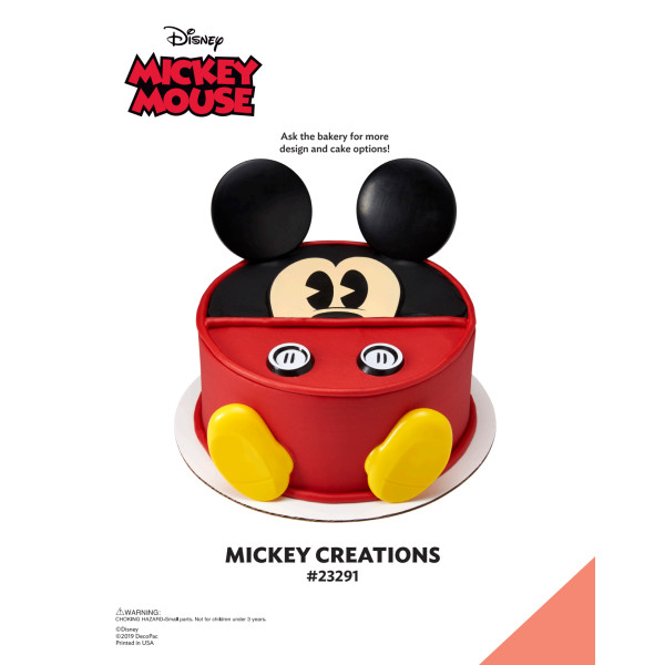 Disney's Mickey Mouse Creations The Magic of Cakes® Icing Only Page