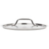 8-inch Optio™ flat stainless steel cover