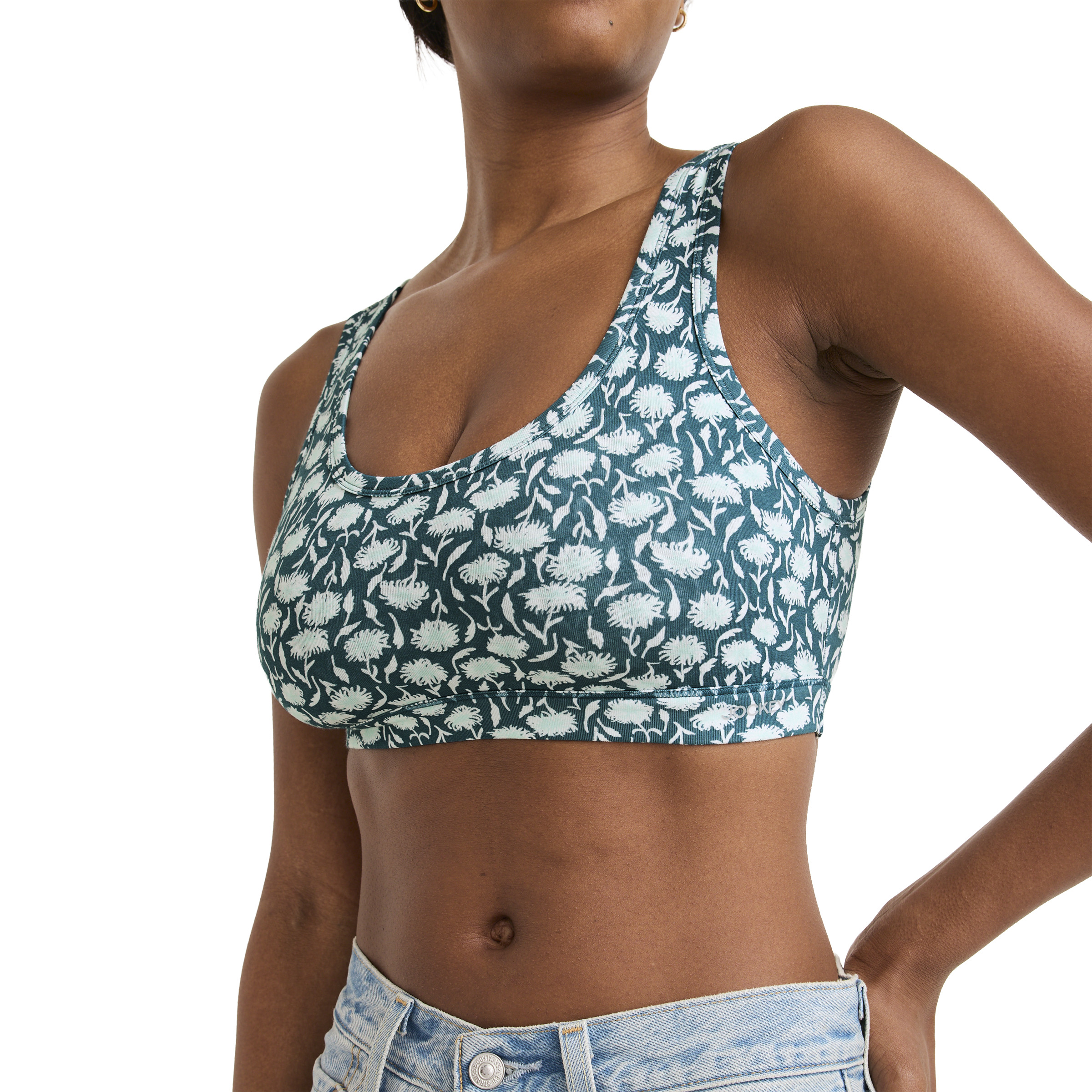 Jockey Women's Organic Cotton Stretch Tank Strap Bralette - Picture 61 of 61