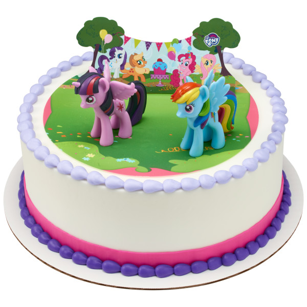 My Little Pony™ It's a Pony Party! PhotoCake® Edible Image® DecoSet® Background