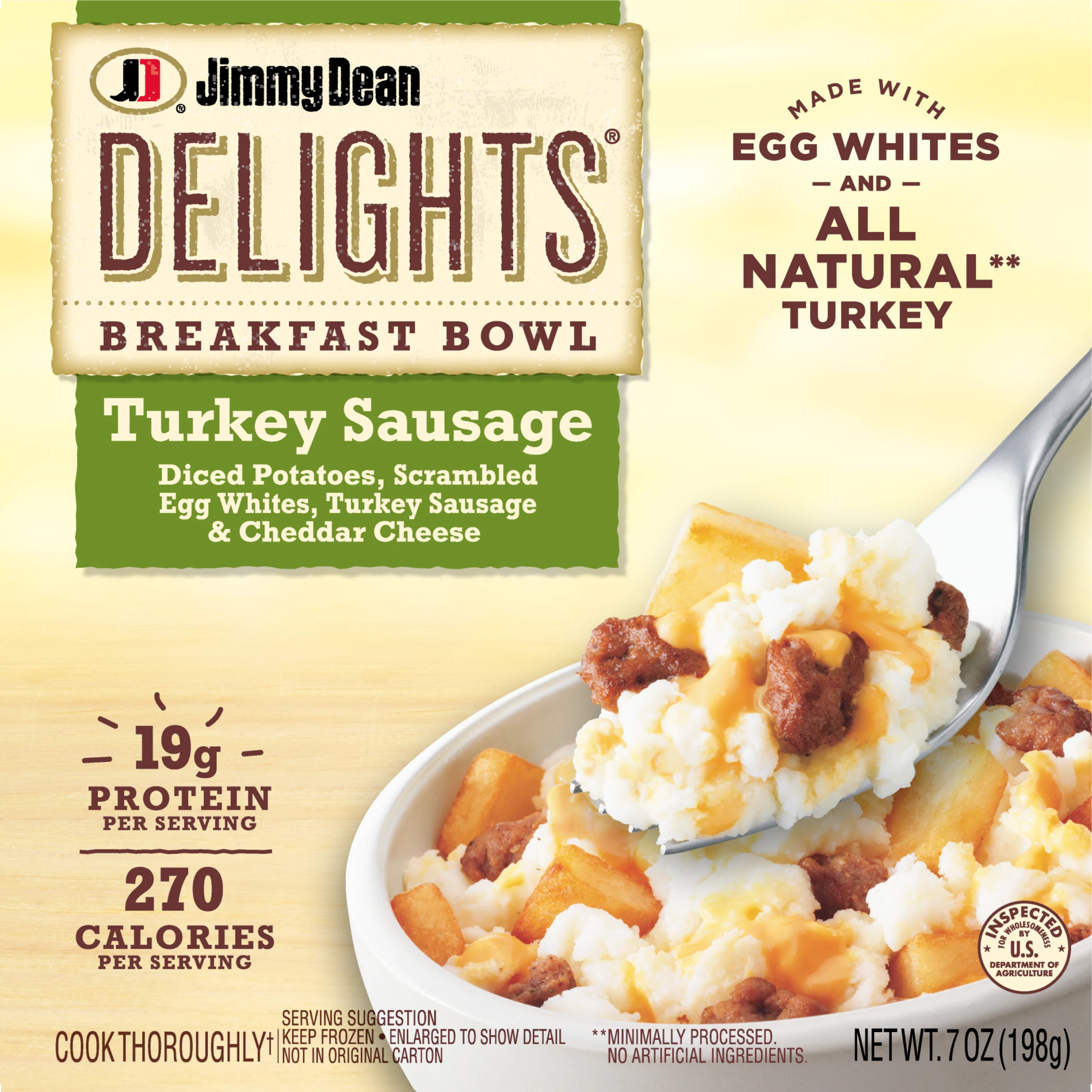 Delights Turkey Sausage Breakfast Bowl