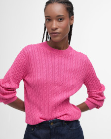 Hartland Crew Neck Jumper Rose Pink