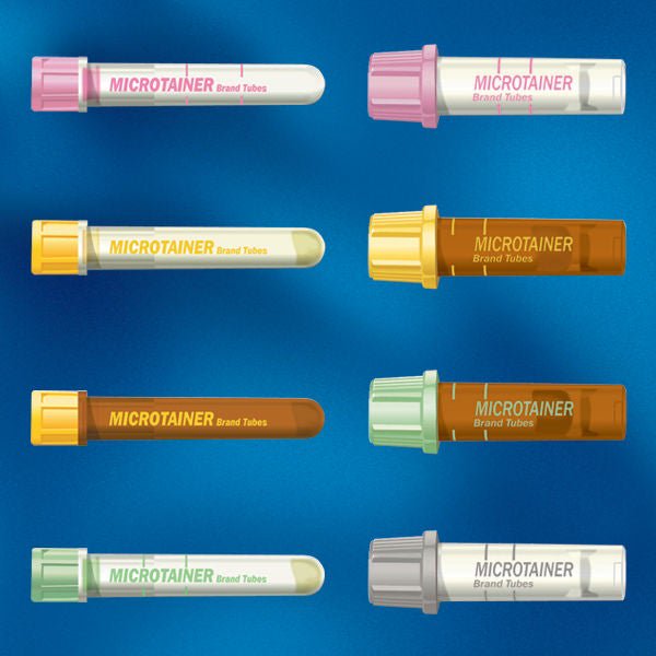 BD TUBE, CAPILLARY LIHEP/SEP MINT400/600UL PLAS MICROT (50/BX)