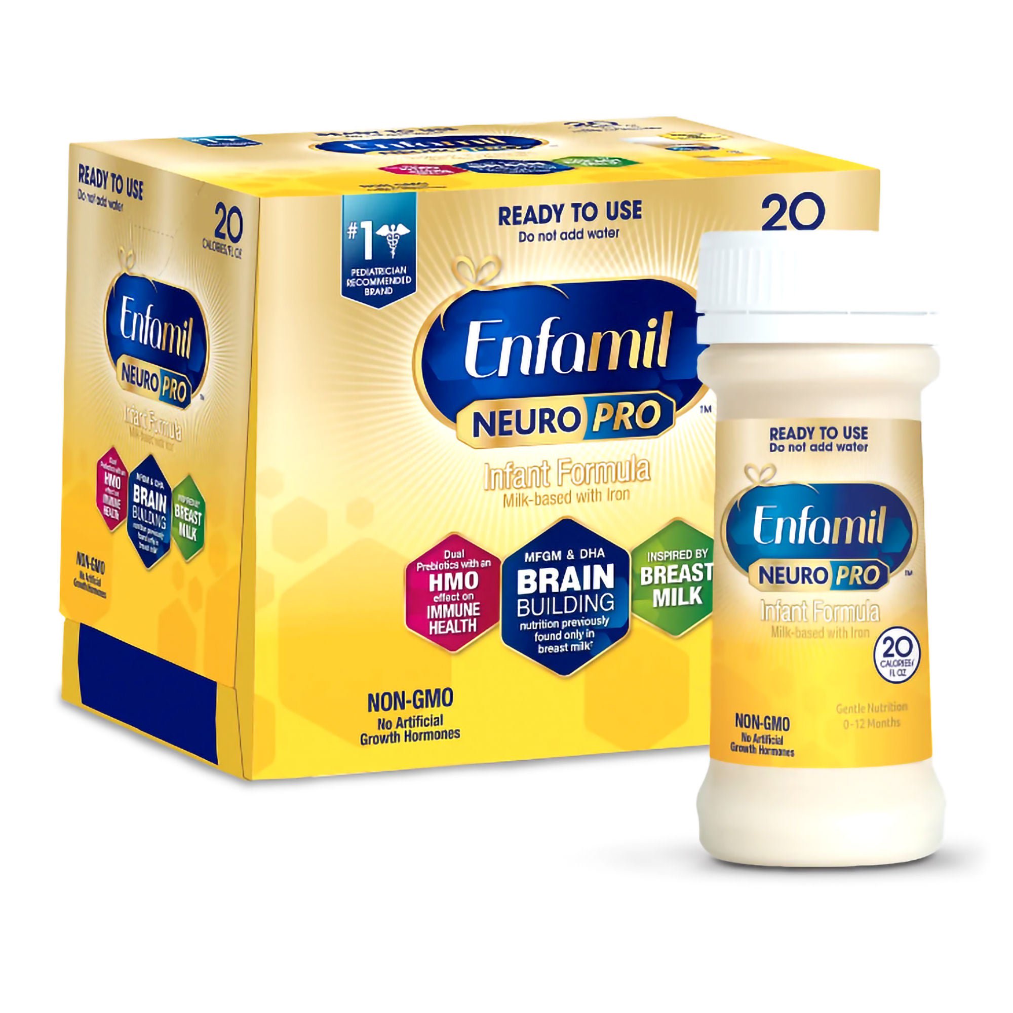 Mead Johnson ENFAMIL, NEUROPRO INF READY-TO-USE 2OZ (6/CT 8CT/CS)