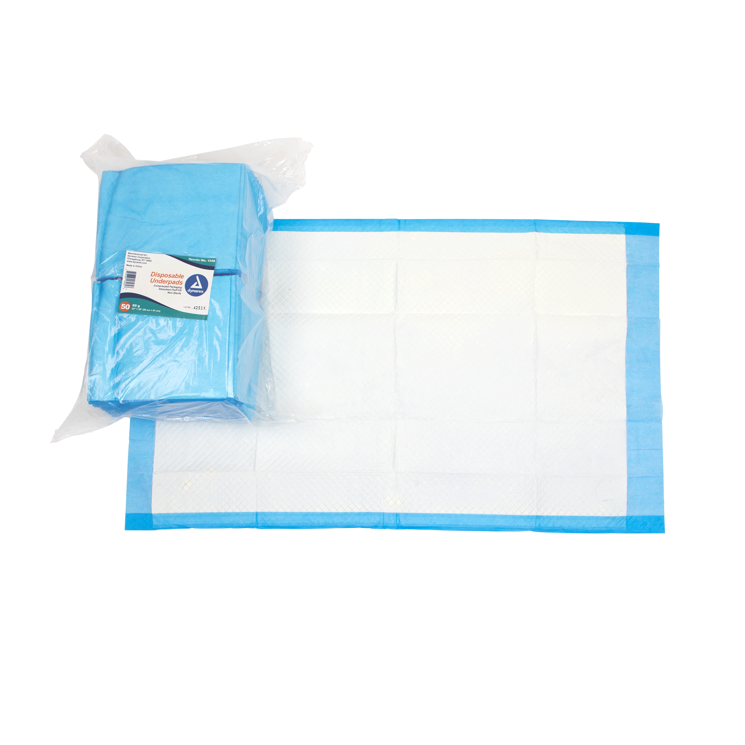 Disposable Underpads, 23 x 36 (60 g)