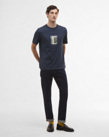 Paul Smith loves Barbour Wax Can Graphic T-Shirt Champion Blue