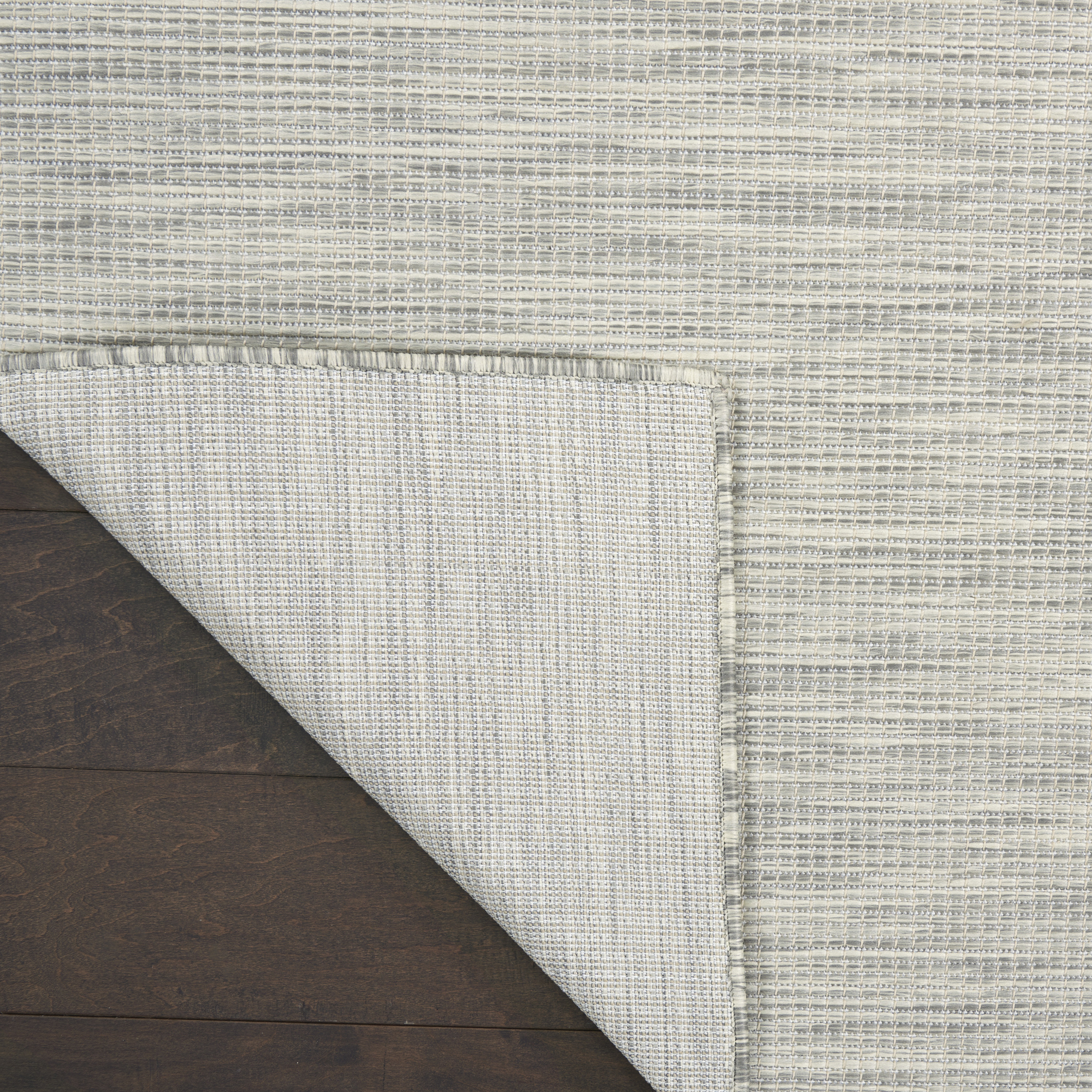Nourison Positano 4' x 6' Light Grey Modern Rug
