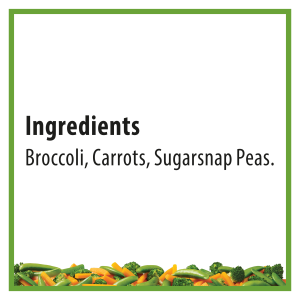  Heinz Steam Fresh® Broccoli, Carrots & Sugarsnap Peas 450g 
