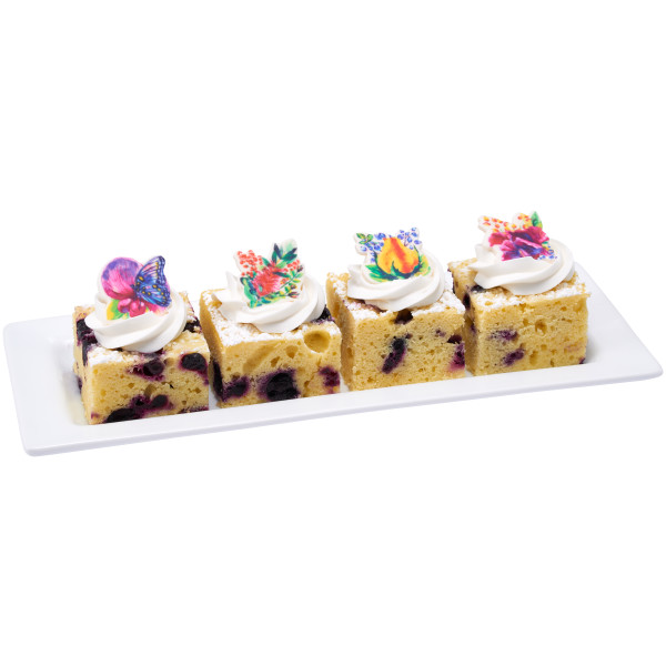 Watercolor Butterfly Floral Sweet Décor® Edible Decorations
