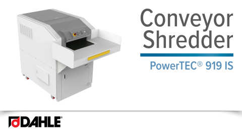 <big><strong>PowerTEC® 929 IS </strong></big><br>Conveyor Shredder