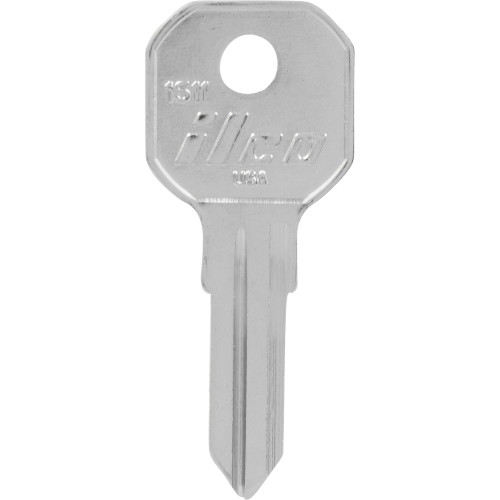 Gas Cap Brass Auto Key Blank 1611 GAS CAP Key
