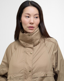 Greer Showerproof Jacket Military Brown