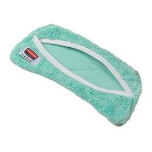 Rubbermaid Commercial, HYGEN, Flexi Microfiber Pocket Dust Mop, 8.9"W, Green