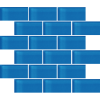Glass Blox Blue Grotto 2×4 Mosaic