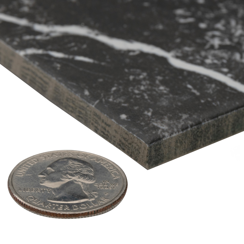 Merzoni Checker Ruzzini 17-7/8 in. x 17-7/8 in. Porcelain Floor and Wall Tile