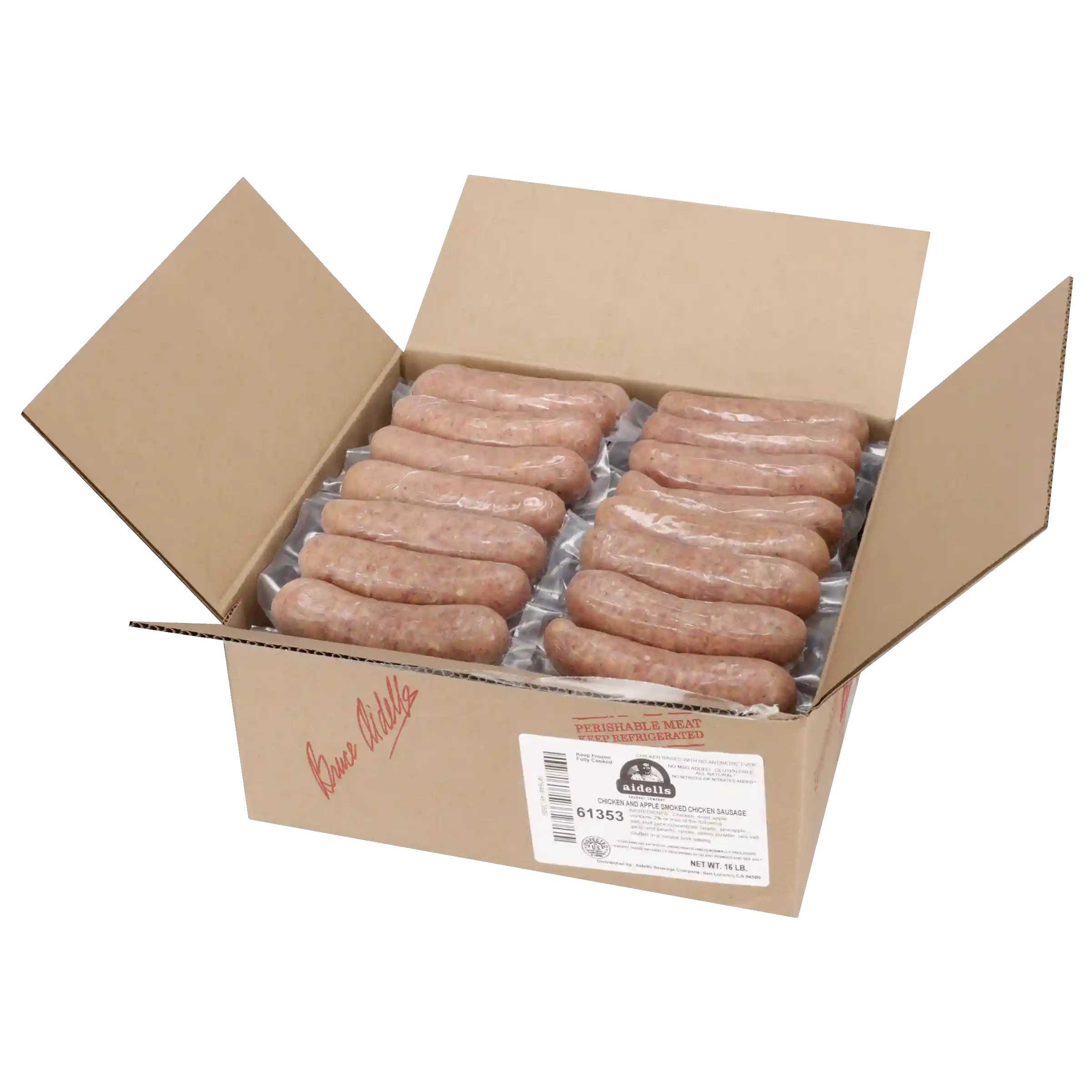 Aidells® Fully Cooked Smoked Chicken and Apple Chicken Sausage Links, 4 oz_image_4