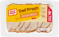Deli Fresh Rotisserie Chicken Breast Tray, 16 oz image