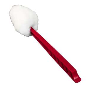 Impact, 5.75in, Deluxe Toilet Bowl Mop, Red, Polypropylene Bristles, Red