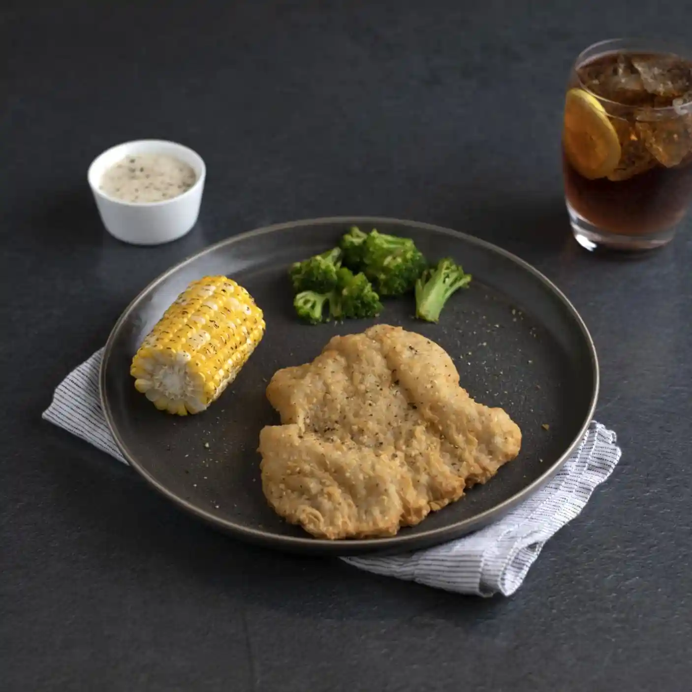 AdvancePierre® Blue Label Raw Breaded Western Style Country Fried Beef Steak Fritters, 5.33 oz_image_2