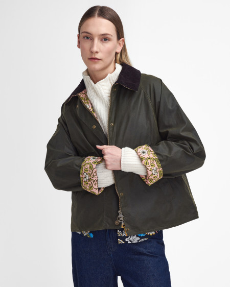 Barbour x William Morris Gallery Rendall Waxed Jacket