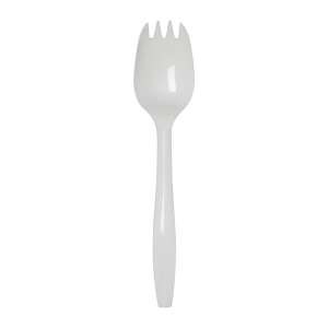 Dixie®, Ultra Smartstock Series-B Medium-weight Polypropylene Plastic Spork Refill, White
