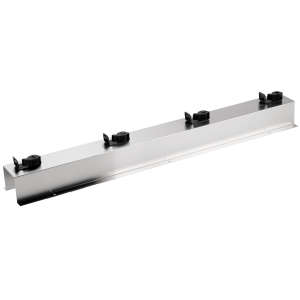 Bobrick, 36", Surface-Mounted Mop and Broom Holder, Stainless Steel