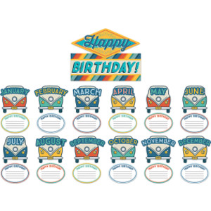Adventurer Birthday Mini Bulletin Board Set