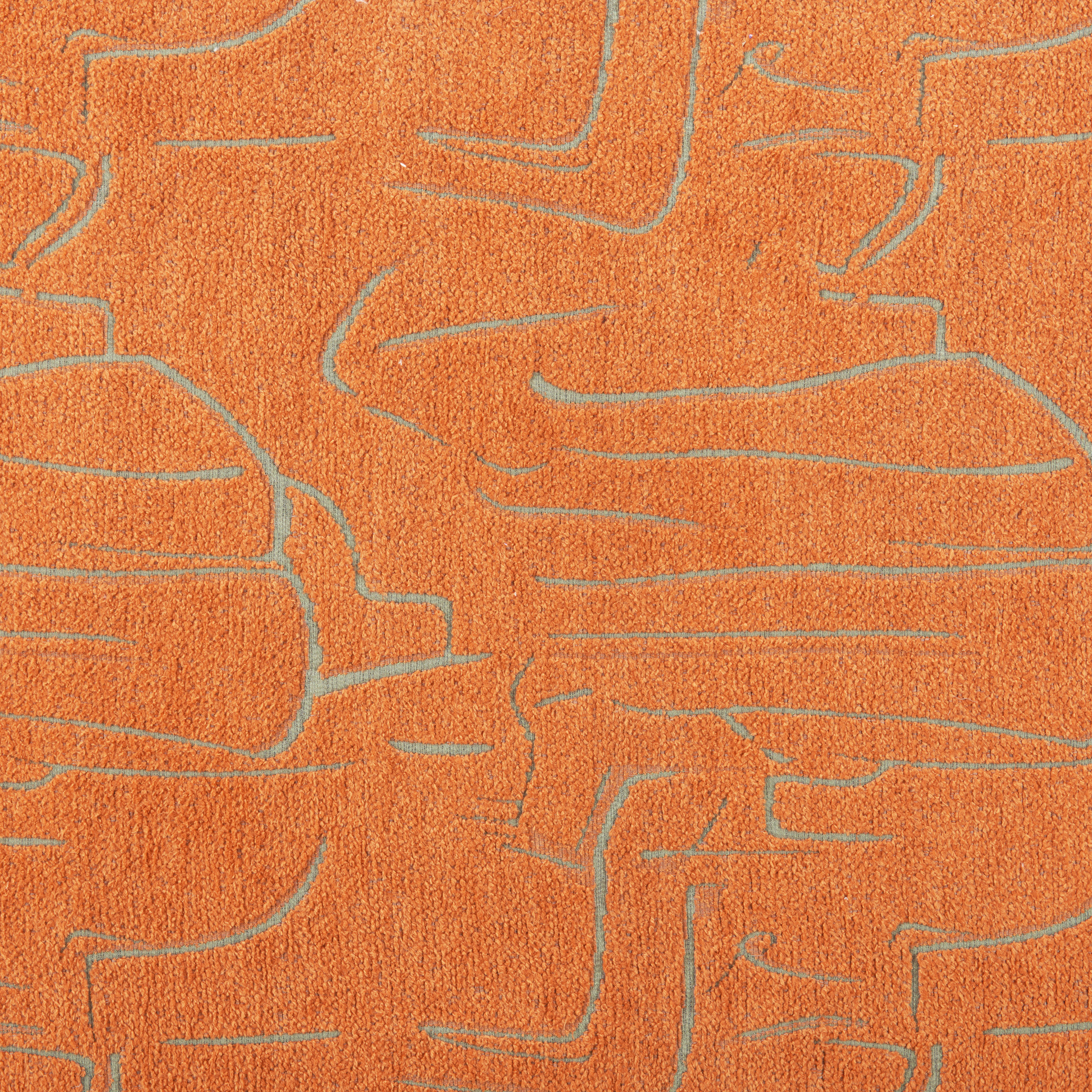 Nendo Bench Abstract Orange product image