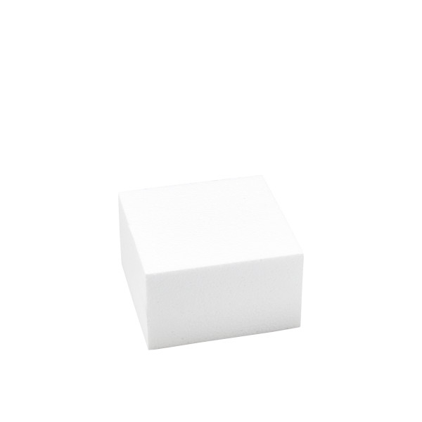 Square Styrofoam 6" x 3.5" Cake Form