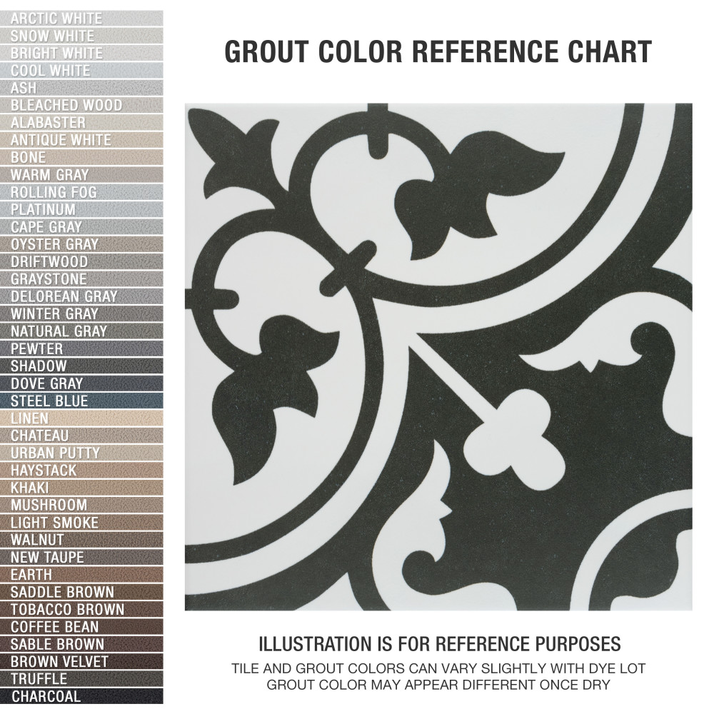 Sample – Arte Clover White Porcelain Floor and Wall Tile