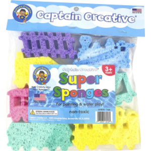 Super Sponges Train Pack