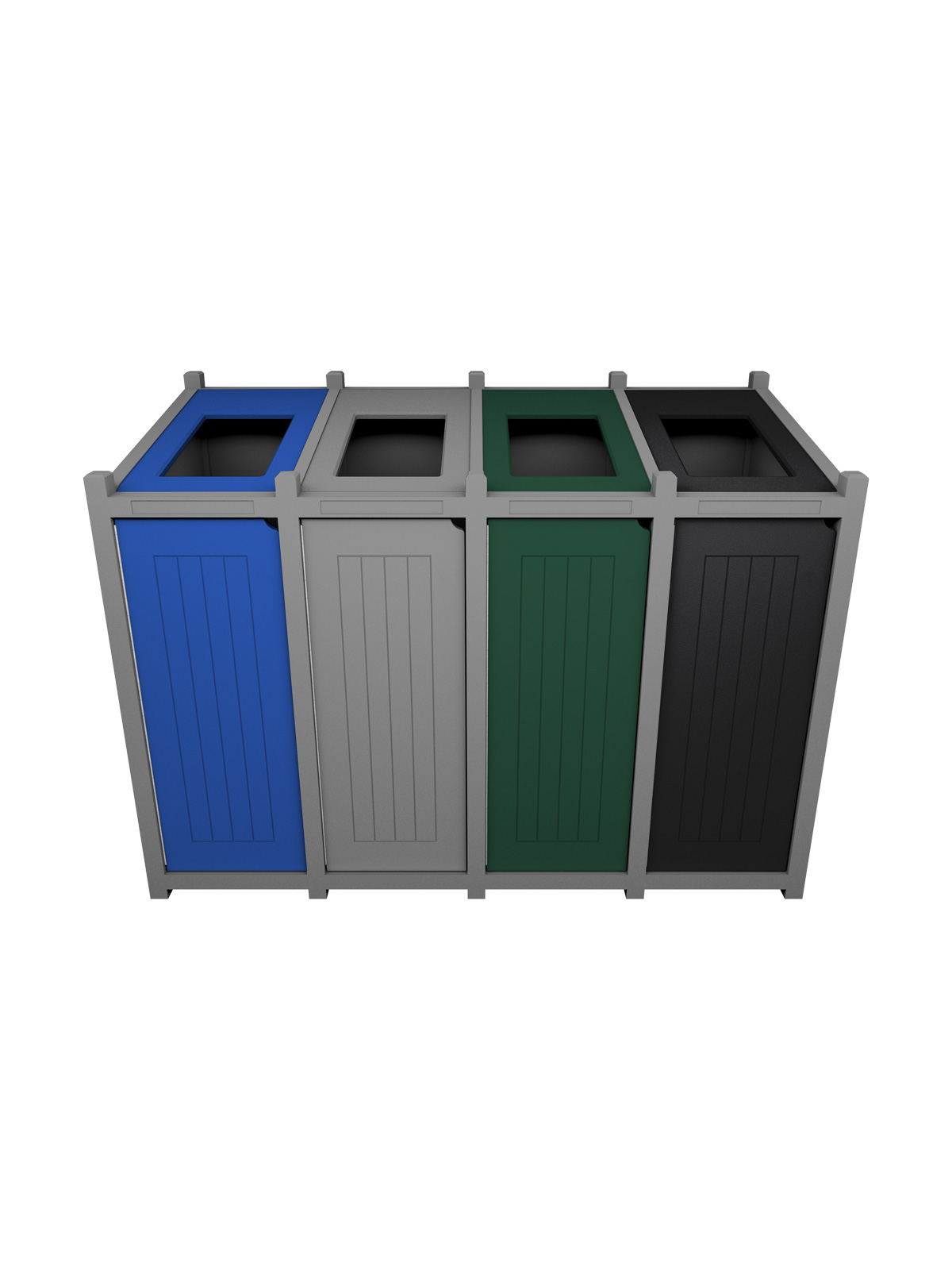 VENTURE – Quad – Unit – Full – Grey-Blue-Grey-Green-Black