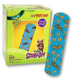 Medibadge BANDAGE ADH SCOOBY DOO 100/BX LTXFR