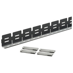 PanelMax™ SD2EMI Shielded Duct, Black, Steel, 1.81"x72"x0.96", PK1